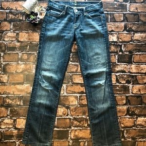 7 For All Mankind Straight Leg Size 26/29
